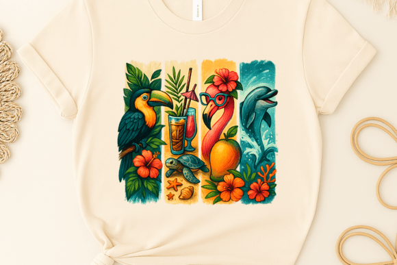 Beach Animal Summer Beach T-shirt Png: A Designer's Guide
