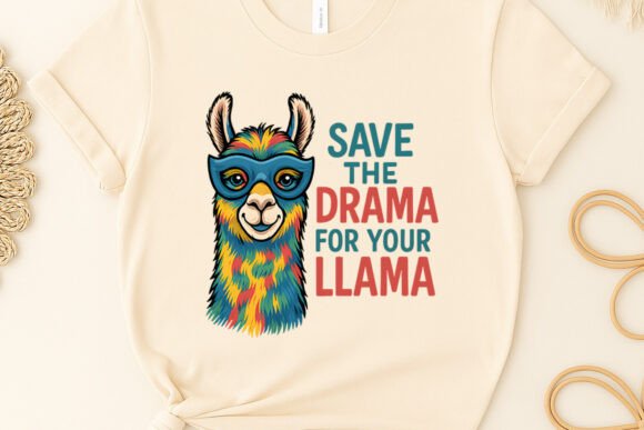 Llama Animal Quotes T-shirt Sublimation: Your Go-To for Whimsical Design